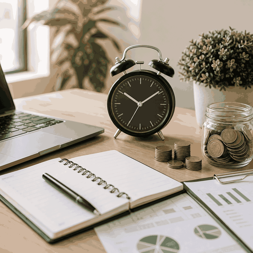 Economia do tempo no cotidiano: como produtividade e escolhas criam valor